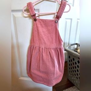 Zara little girls corduroy dress